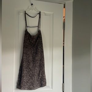 Pacsun “LA Hearts” Brown/Gray Mini Dress size S